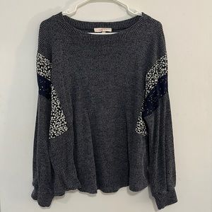 Navy Blue Sweater • MEDIUM